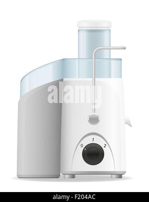 electric kitchen juicer vector illustration isolated on white background Stock Vector