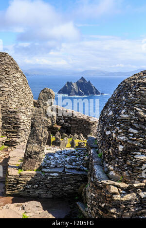 Monastery, Skellig Michael, Skellig Islands World Heritage Site, County ...