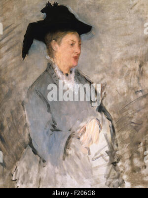 Edouard Manet - Madame Édouard Manet (Suzanne Leenhoff) Stock Photo