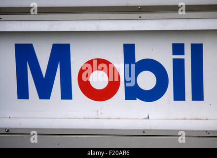 Markenname: 'Mobil', Berlin. Stock Photo