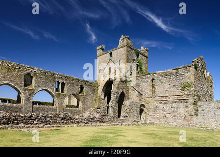 Ireland, County Wexford, Dunbrody Abbey, 12th Century Cistercian Abbey. Stock Photo