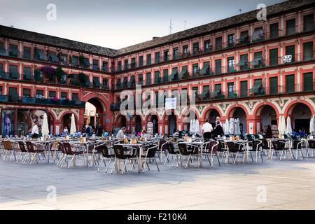 Spain, Andalusia, Cordoba, Historical Centre listed as World Heritage by UNESCO, Correderas Square Stock Photo