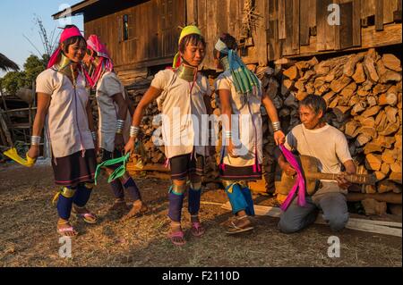 Myanmar (Burma), Kayah state, Kayan tribe (Padaung), Loikaw area