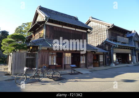 Japanese Old Merchant's House Stock Photo