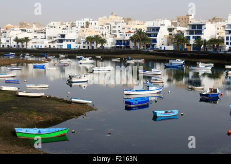 Spain, Canaries Islands, Lanzarote island, Arrecife Stock Photo