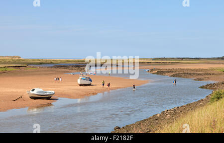 Burnham Overy Staithe, Norfolk, England Stock Photo