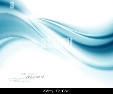 Beautiful Blue Satin. Drapery Background Stock Vector
