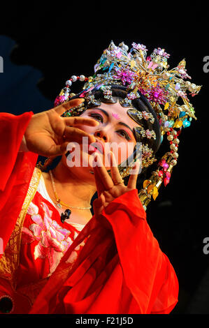 Chinese Opera, Hong Kong, China. Stock Photo