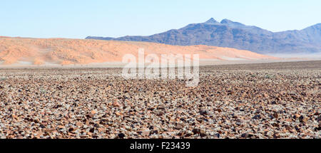 Namibian landscape from route C27/D826 Stock Photo