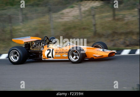 Andrea de Adamich in a McLaren Alfa Romeo, Dutch GP Zandvoort  June 21 1970 Stock Photo