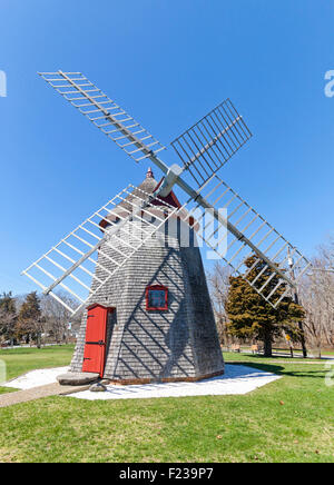 A windmill on Cape Cod. Stock Photo