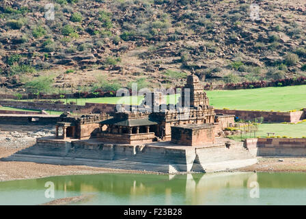 INDIA,KARNTKA,BADAMI BHUTNATH TEMPLE Stock Photo