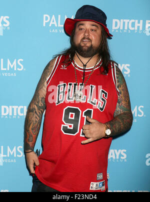 'Pawn Stars' star Chumlee DJs at Ditch Fridays at the Palms Pool & Dayclub inside the Palms Hotel & Casino Las Vegas  Featuring: Chumlee Where: Las Vegas, Nevada, United States When: 10 Jul 2015 Stock Photo