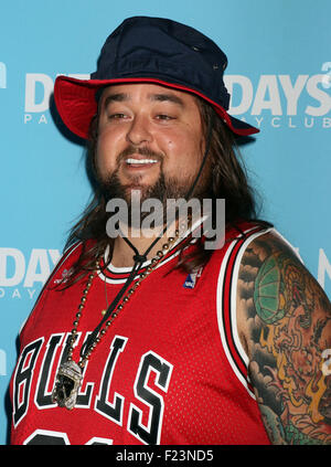 'Pawn Stars' star Chumlee DJs at Ditch Fridays at the Palms Pool & Dayclub inside the Palms Hotel & Casino Las Vegas  Featuring: Chumlee Where: Las Vegas, Nevada, United States When: 10 Jul 2015 Stock Photo