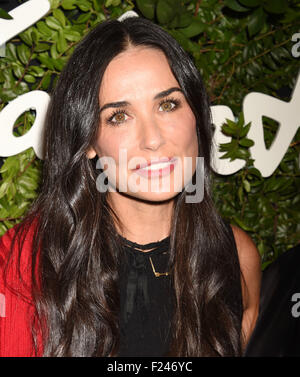 DEMI MOORE US film actress in September 2015. Photo Jeffrey Mayer Stock