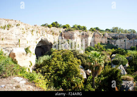 Neapolis in Syracuse, Sicily - Italy Stock Photo