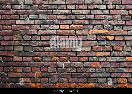 Old wall made from bricks Stock Photo