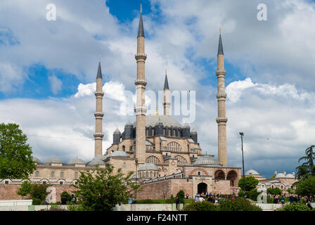 View of the Selimiye Mosque on May 5, 2015 in Edirne, Turkey. Stock Photo