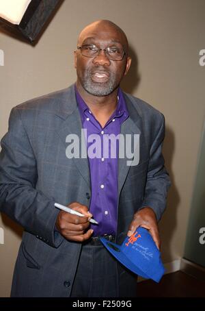 New York, NY, USA. 11th Sep, 2015. Mookie Wilson, NY Mets in attendance for BGC Partners Annual Charity Day, BGC Partners downtown Manhattan, New York, NY September 11, 2015. Credit:  Derek Storm/Everett Collection/Alamy Live News Stock Photo