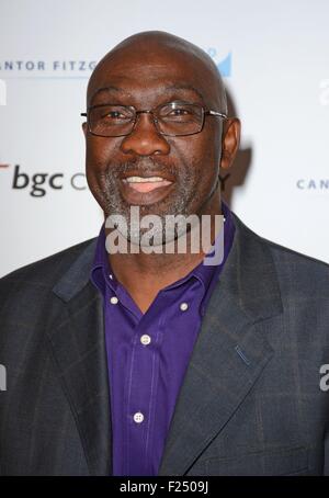 New York, NY, USA. 11th Sep, 2015. Mookie Wilson, NY Mets in attendance for BGC Partners Annual Charity Day, BGC Partners downtown Manhattan, New York, NY September 11, 2015. Credit:  Derek Storm/Everett Collection/Alamy Live News Stock Photo