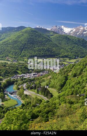 France, Hautes Pyrenees, Arreau, Aure valley Stock Photo