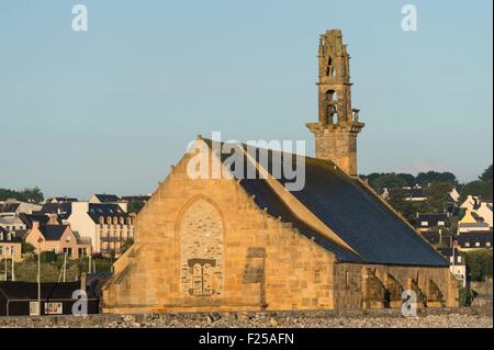 France, Finistere, Camaret sur Mer on the peninsula of Crozon, the chapel of Notre Dame de Rocamadour Stock Photo