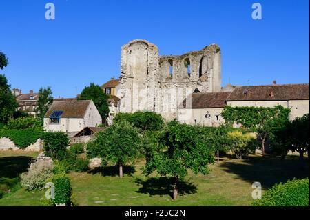 France, Seine et Marne, Grez sur Loing, Ganne's tower Stock Photo