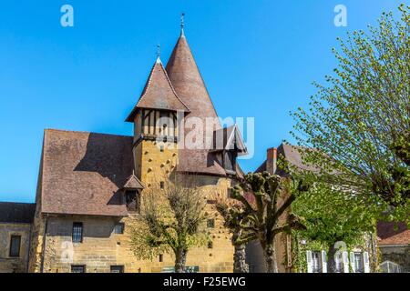 France, Saone et Loire, Marcigny, Brionnais Stock Photo