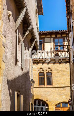 France, Loire, Charlieu, medieval district, Brionnais Stock Photo