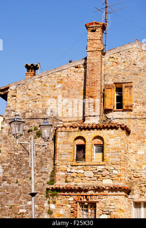 Old brick house, Grado - Italy Stock Photo