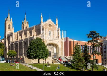 Spain, Madrid, San Jeronimo el Real church next to the Museo del Prado (Prado Museum) Stock Photo