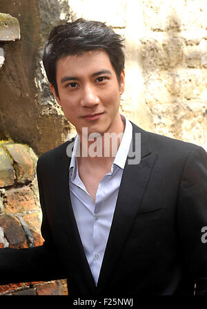 Wang Leehom is a multi-million album-selling Taiwanese-American pop star Visited the Oxford Union in Oxford Today 21st April 201 Stock Photo