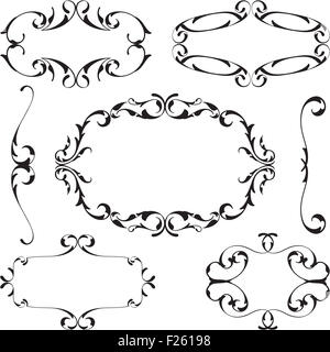 Antic victorian corner set is isolated on white Stock Photo - Alamy