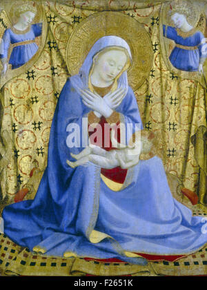 Fra Angelico - The Madonna of Humility Stock Photo