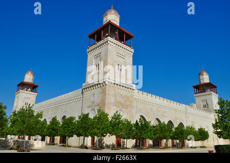 King Hussein Mosque in Amman,Jordan Stock Photo