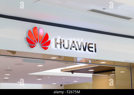 Huawei logo Stock Photo