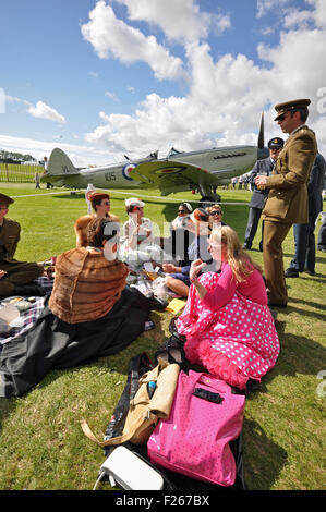 Girls Enjoying A Classic Picnic In A Scenic Setting Stock Photo - Alamy