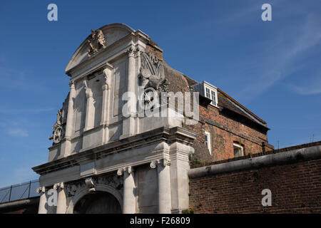 Tilbury Fort on the banks of the river Thames in Tilbury Essex Stock Photo