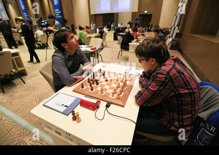 Teimour RADJABOV, AZE, Azerbaijan, Third matchday of the Sparkassen  Chess-Meeting 2019 on 16.07.2019 in Dortmund