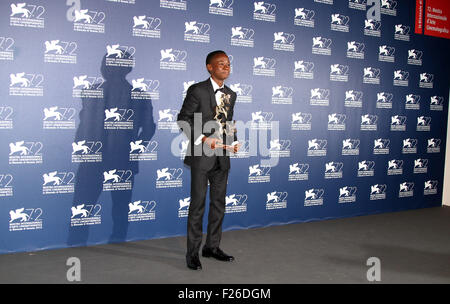 Venice, Italy . 12th Sep, 2015. at the photocall for the winners of the of the 72nd Venice Film Festival on 12 September, 2015 in Venice Credit:  Andrea Spinelli/Alamy Live News Stock Photo