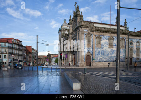 Portugal, city of Porto, Carmo Church - Igreja da Nossa Senhora das Carmelitas. Stock Photo