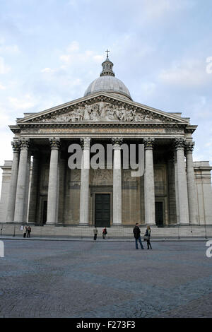 Facade of a mausoleum, Pantheon, Paris, France Stock Photo