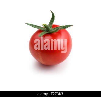 One tomato isolated on white background Stock Photo