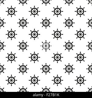 Seamless nautical pattern Stock Vector