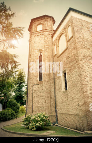 Tower of Scrovegni Chapel in Padua, Italy Stock Photo