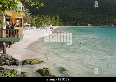 Cane Garden Bay, Tortola, British Virgin Islands Stock Photo