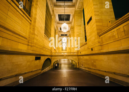 Walkway at Grand Central Station, in Midtown Manhattan, New York.