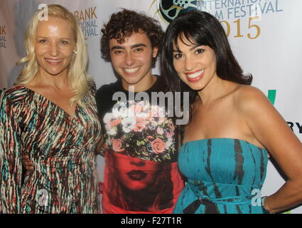 Hollywood, California, USA. 11th Sep, 2015. I15778CHW.''The Martial Arts Kid'' Starring Jansen Panettiere Premieres At The 2015 Burbank Film Festival .AMC Theatres, Burbank, CA.09/12/2015.DAISY LANG, JANSEN PANETTIERE AND LISA CATARA .©Clinton H. Wallace/Photomundo International/ Photos Inc © Clinton Wallace/Globe Photos/ZUMA Wire/Alamy Live News Stock Photo