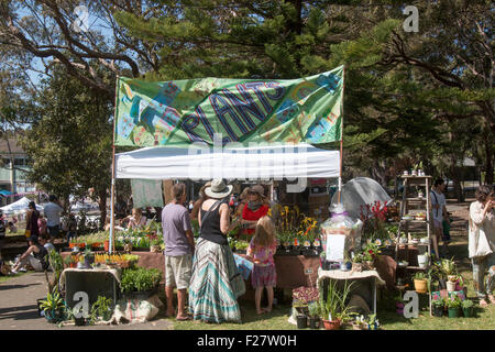 Sydney primary school hosts the local community fete fair to raise funds for the school,Avalon,Sydney,Australia Stock Photo