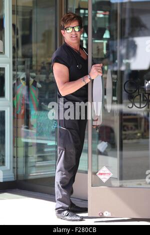 Dr Robert Rey plastic surgeon to the stars out and about in Beverly ...